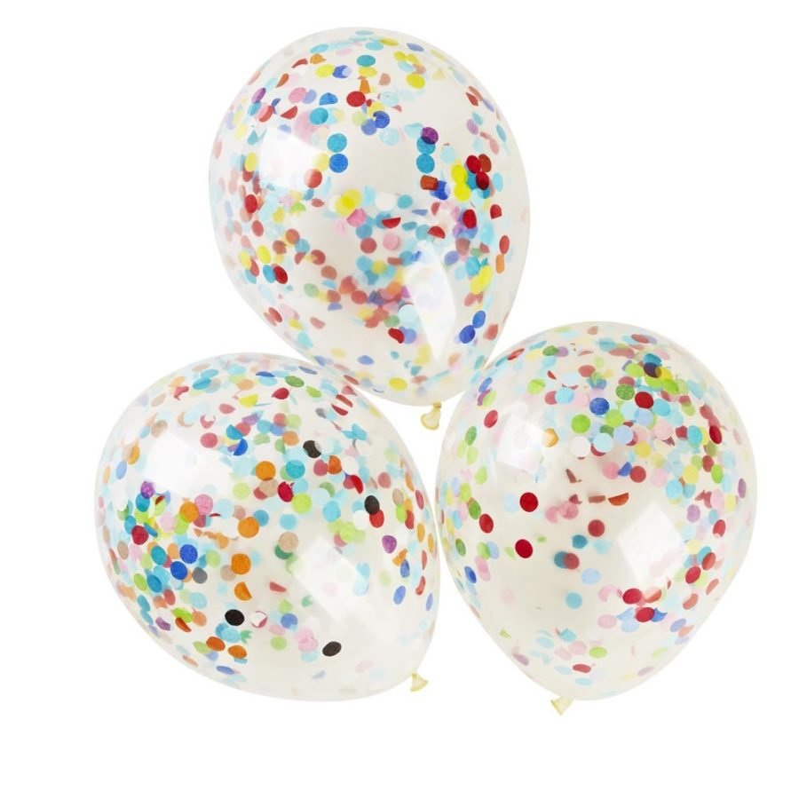 11"/28cm Confetti Balloons - Image 3
