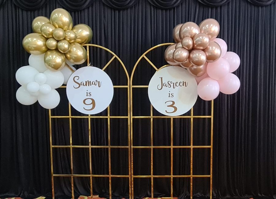 GOLD window arch