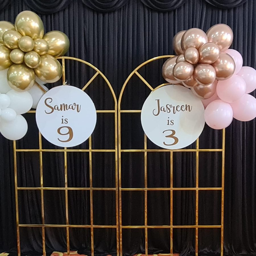 GOLD window arch