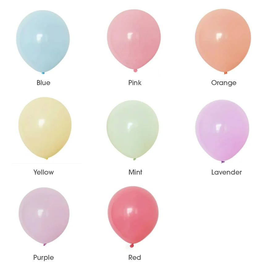 Matte  Pastel Helium Balloons  30CM