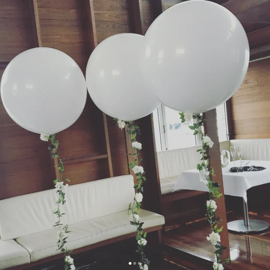 Giant Balloon With flower vine