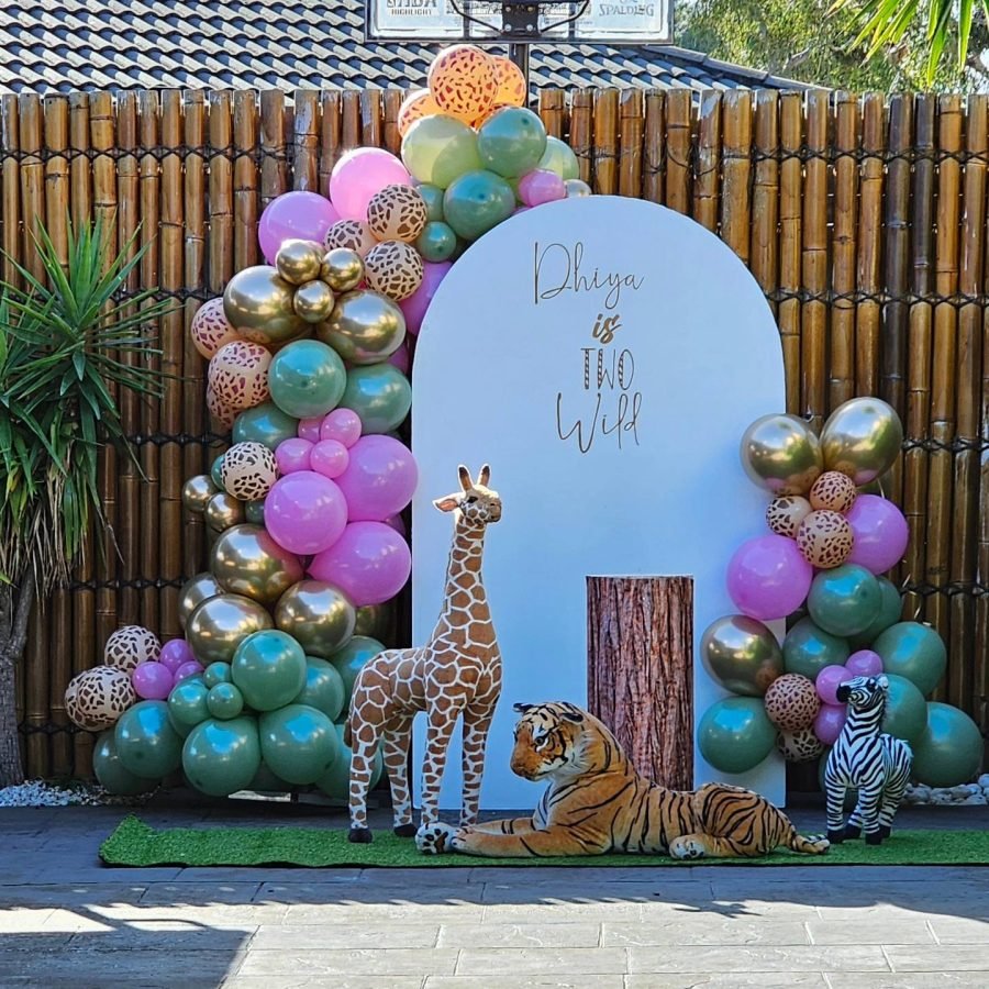 Jungle Safari Girls birthday theme