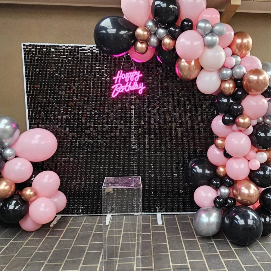 Black shimmer for hire