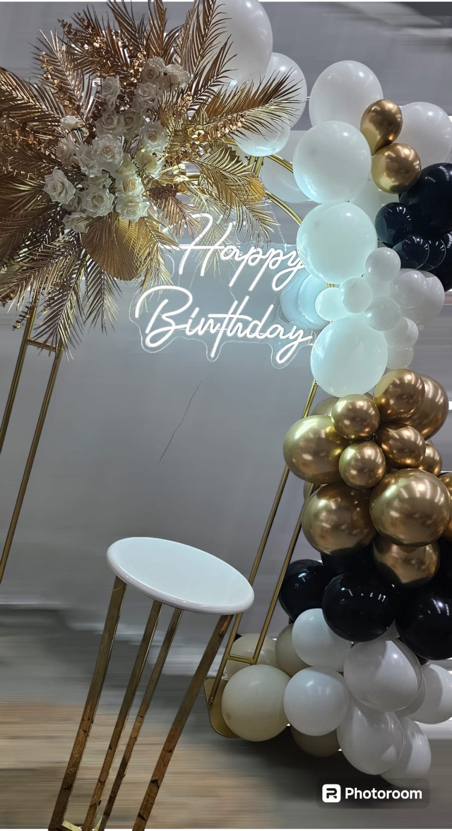 Happy Birthday neon sign for hire