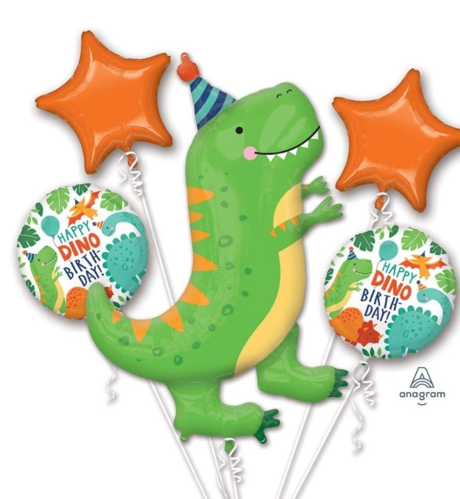 Dinosaur Birthday  Foil Balloon kit