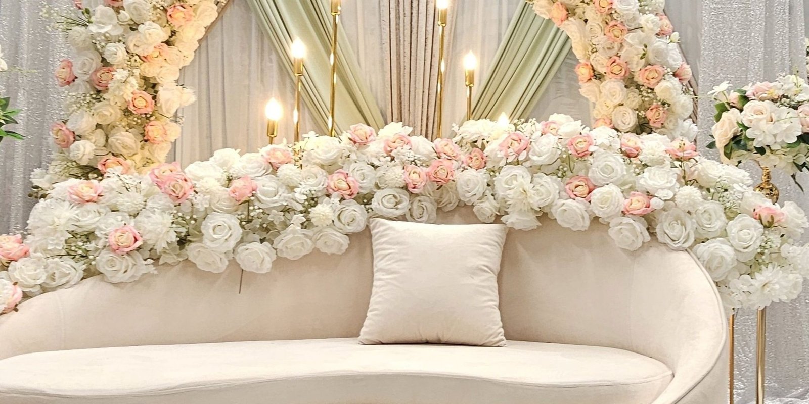 FLORAL ARCH FOR WEDDING