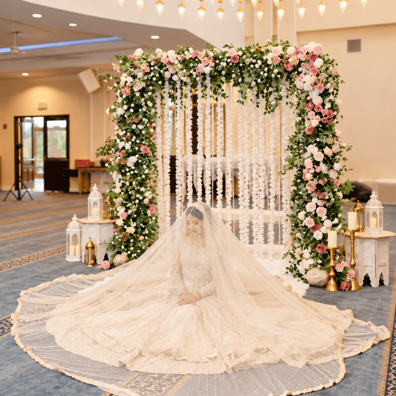 nikaah floral decoration Melbourne