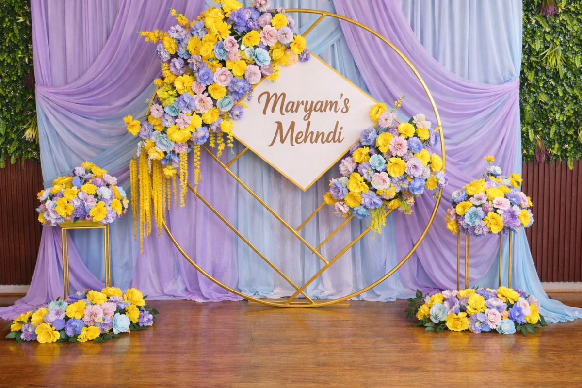 heena night decoration