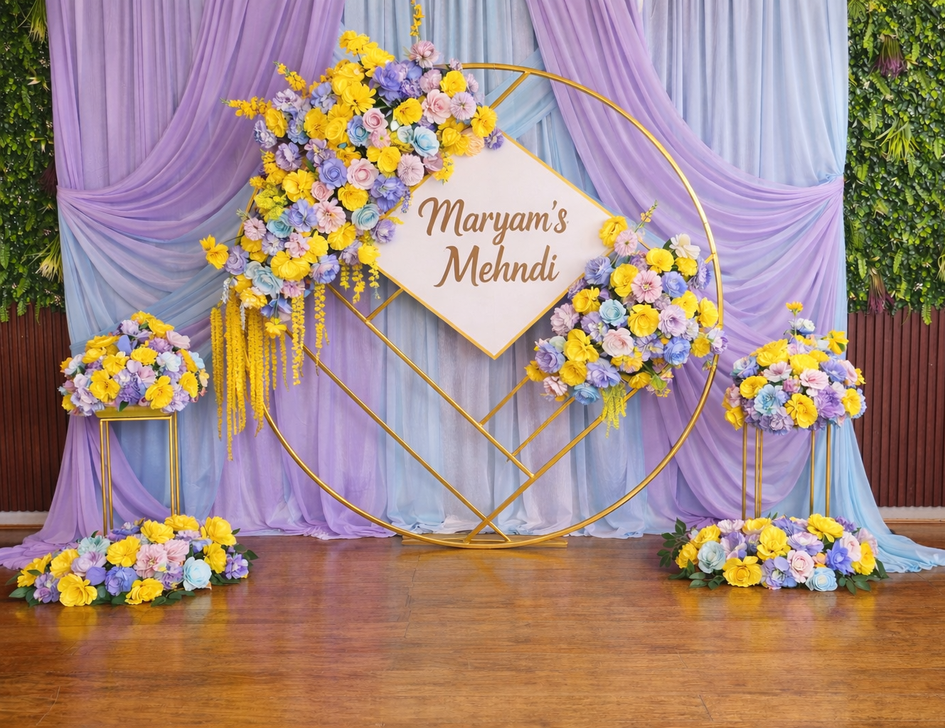 heena night decoration