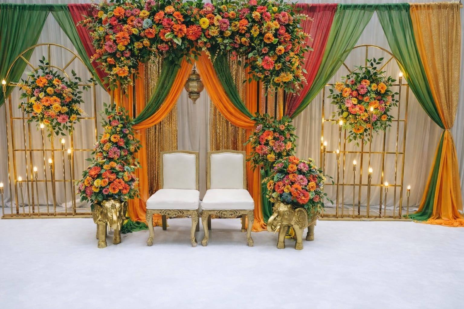 indian mehndi decoration