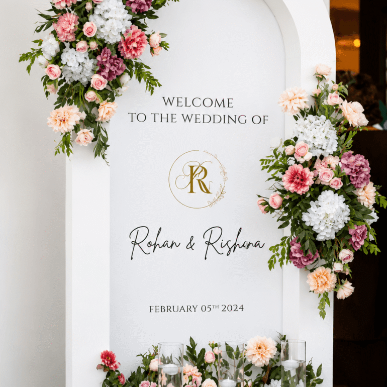 Wedding Signage & Welcome Board Hire Melbourne