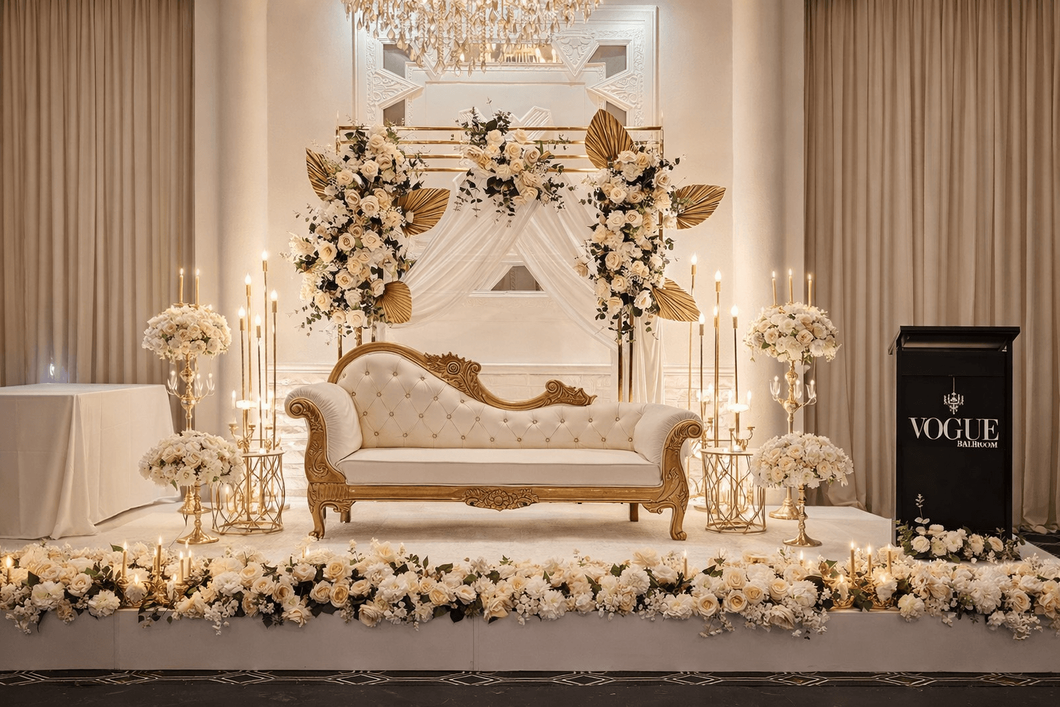 elegant engagement decoration in Melbourne