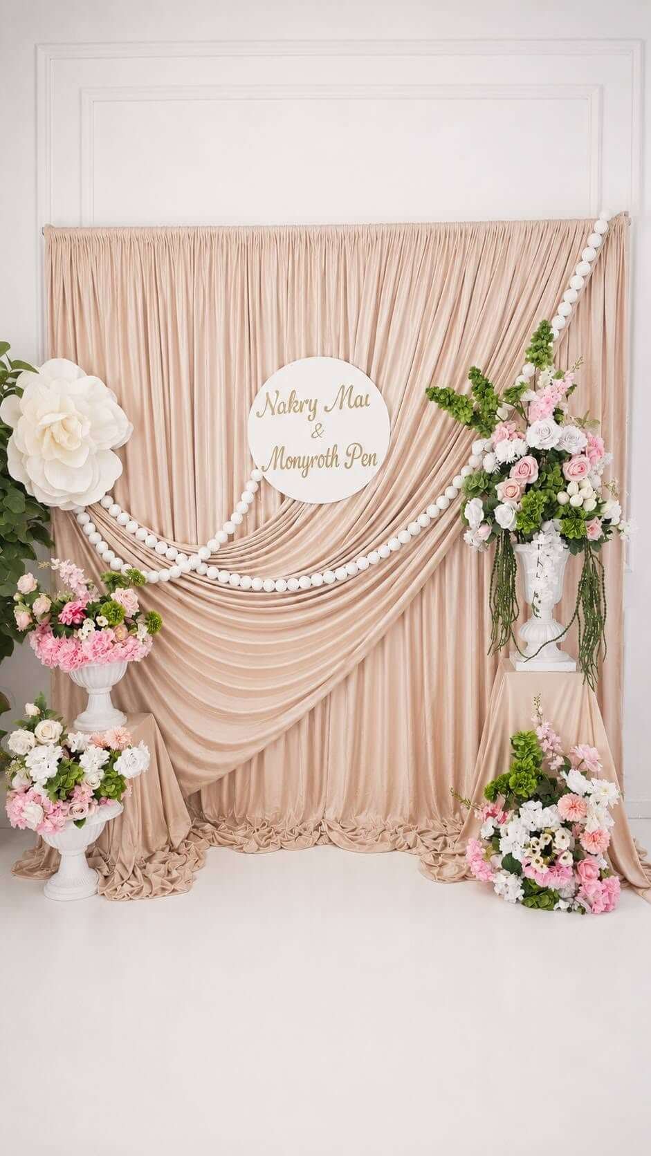 wedding ceremony backdrop for hire
